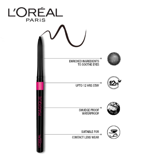 L'Oreal Paris Kajal Magique - Supreme Black