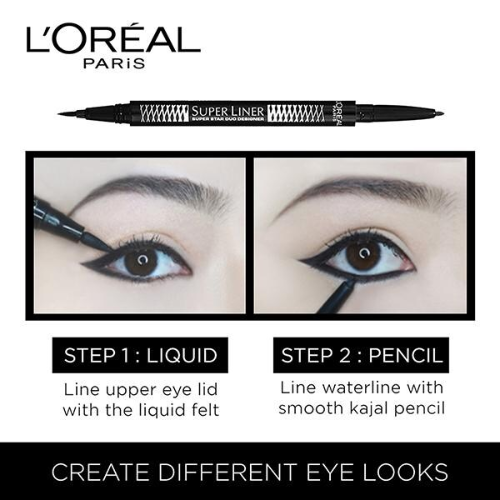 L'Oreal Paris Super Liner Superstar Duo Designer Eyeliner