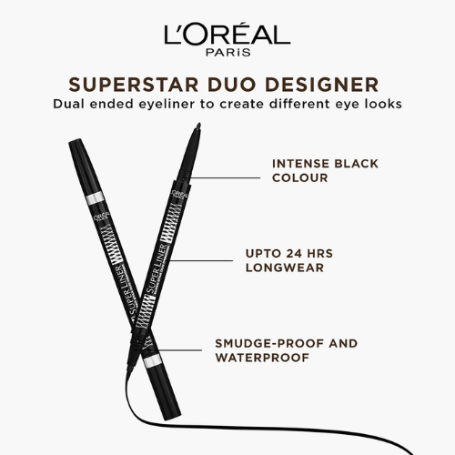 L'Oreal Paris Super Liner Superstar Duo Designer Eyeliner