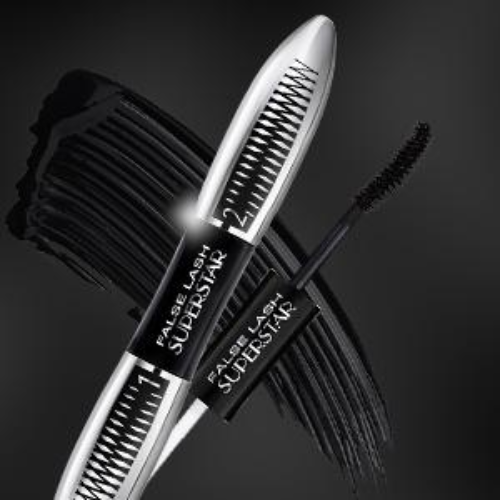 L'Oreal False Lash Superstar Mascara, Black, 0.21 Ounce