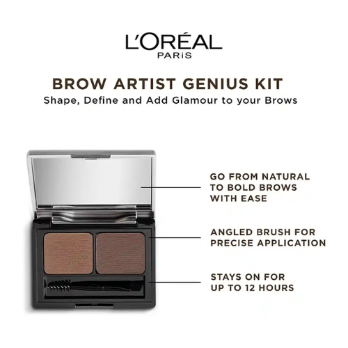 L'Oreal Paris Brow Artist Genius Kit Medium Dark