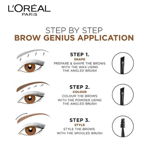 L'Oreal Paris Brow Artist Genius Kit Medium Dark