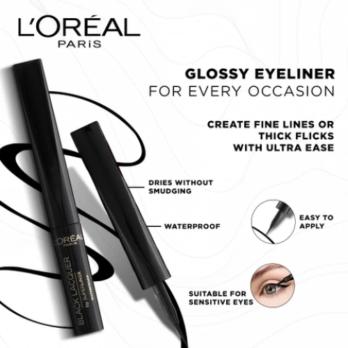 L'Oréal Paris Super Liner Black Lacquer Eyeliner Waterproof