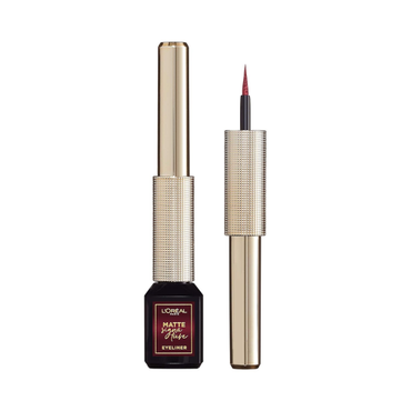 L'Oréal Paris Eye Liner, Ultra-Precise Tip, Waterproof, Fade-Proof and Smudge-proof, Matte Signature