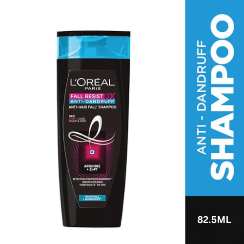 L'Oreal Paris Fall Resist 3X Arginine and ZnPT Anti-Dandruff Anti-Hair Fall Shampoo