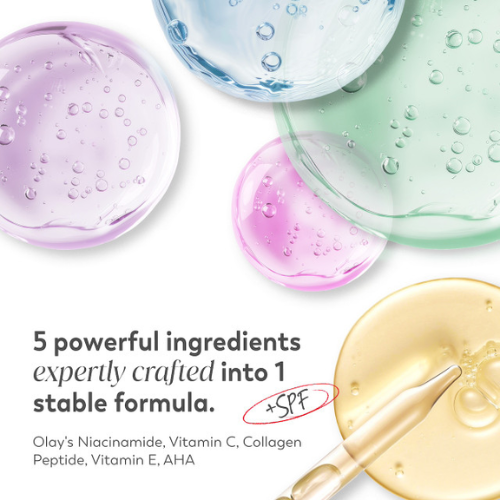 Olay Super Cream with Sunscreen SPF 30, Ultra Lightweight SPF Face Moisturizer