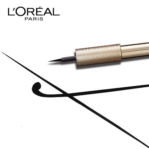 L'Oréal Paris Eye Liner, Ultra-Precise Tip, Waterproof, Fade-Proof and Smudge-proof, Matte Signature