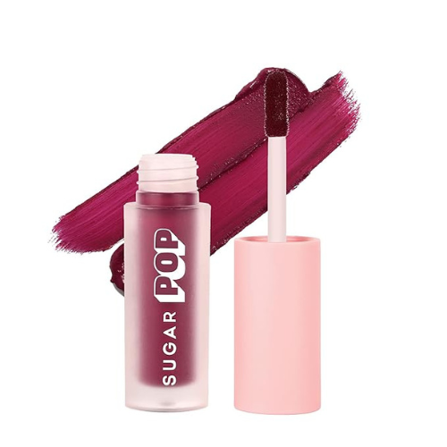 SUGAR POP Matte Mousse Lipstick – 01 Berry Bar (Berry Pink) | 3.2ml