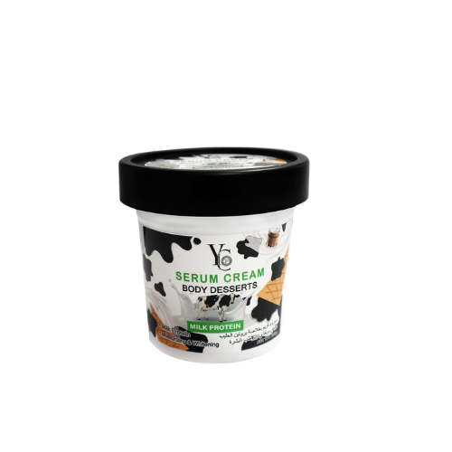 YC Serum Cream Body Desserts with Milk Protein – Deep Moisturizing, Whitening & Nourishing Body Cream