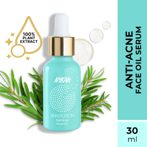 Nykaa Skin Potion Anti-Acne Face Oil – Lightweight, Clarifying & Blemish-Control