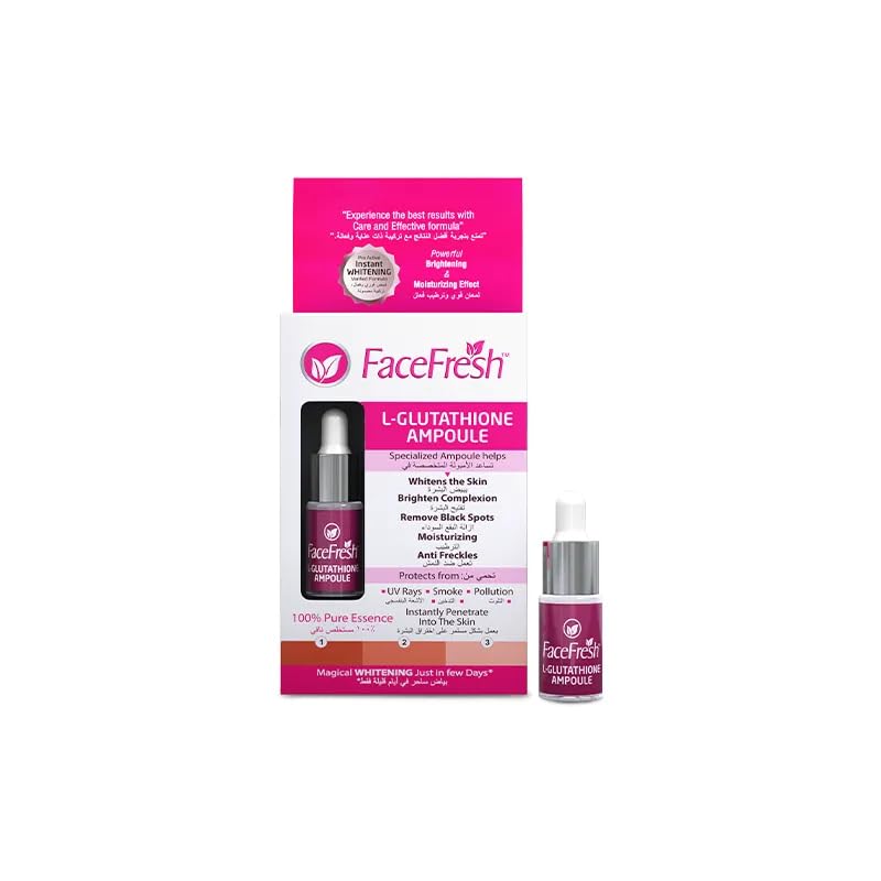 Face Fresh Ampoules – Whitening & Brightening Skincare Treatment (10 x 2ml)