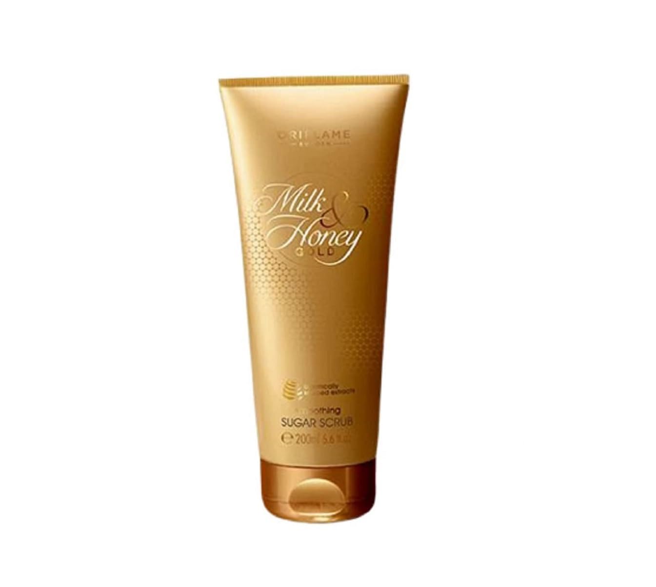 Oriflame Milk & Honey Gold Smoothing Sugar Scrub – Exfoliating & Nourishing Body Scrub