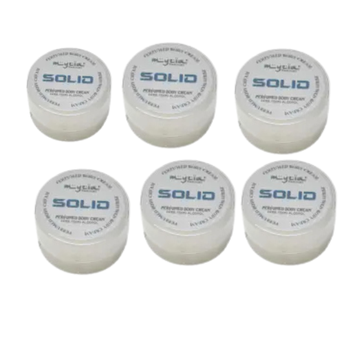 Myzia Solid' Perfumed Cream – Strong & Long-Lasting Fragrance (Pack of 6)