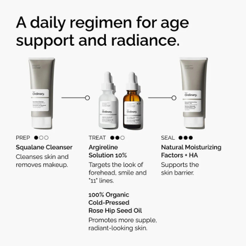 The Ordinary Argireline Solution 10% – Lightweight Peptide Serum for Fine Lines & Wrinkles | 30 ml