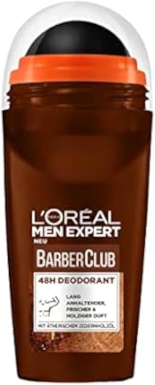 L'Oreal Men Expert Barber Club 48-hour Deodorant Roll-On ( 50ml / 1.7 fl oz )