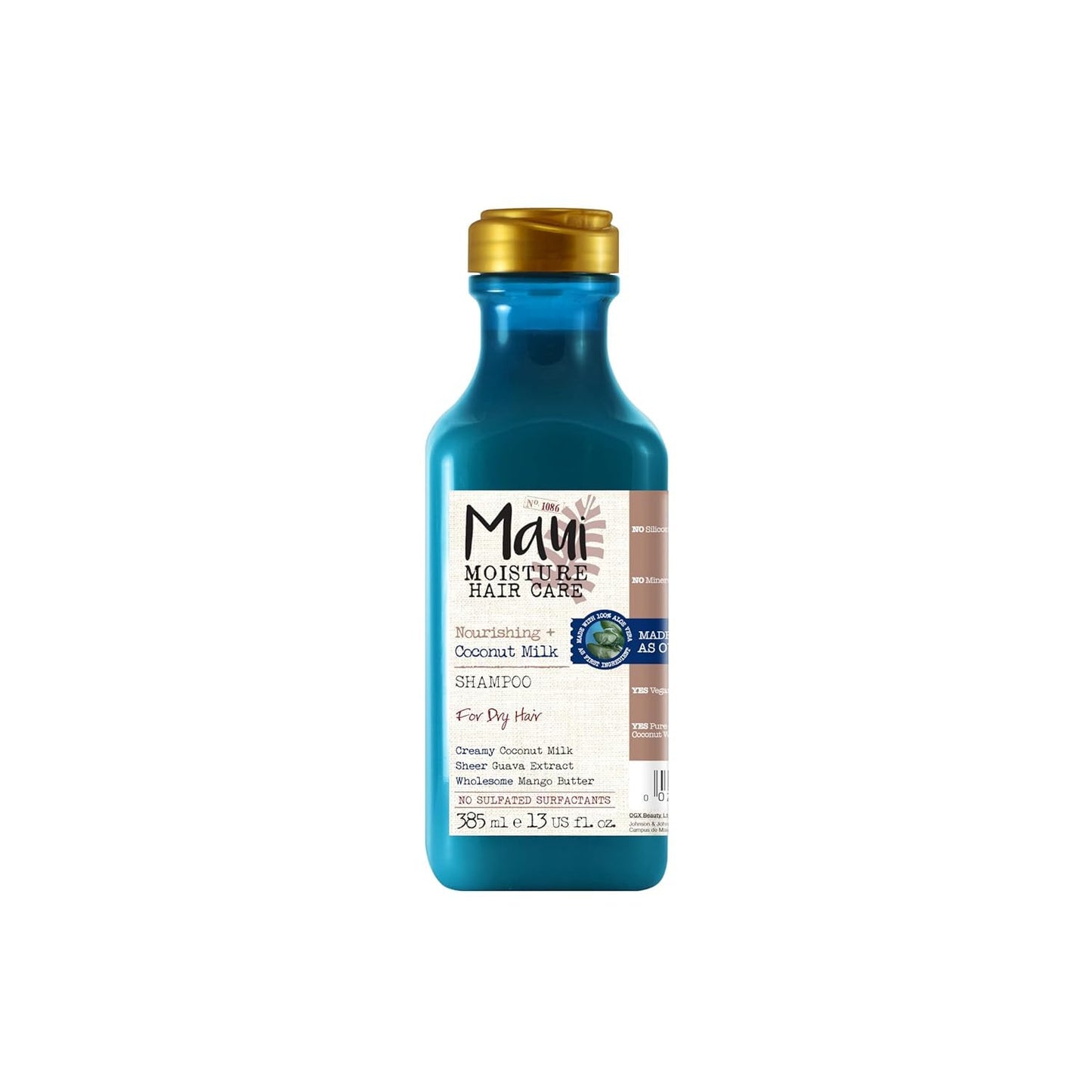 Maui Moisture Nourish & Moisture + Coconut Milk Shampoo (385 ml)