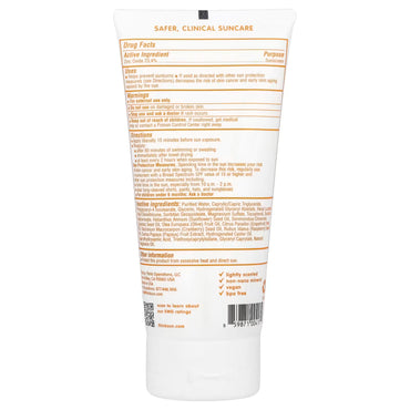 Thinkbaby Zinc Oxide Sunscreen, SPF 50, 6 fl oz (177 ml)