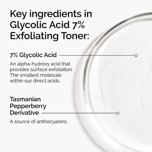 The Ordinary Glycolic Acid 7% Exfoliating Toner – Brightening & Smoothing Daily Peel