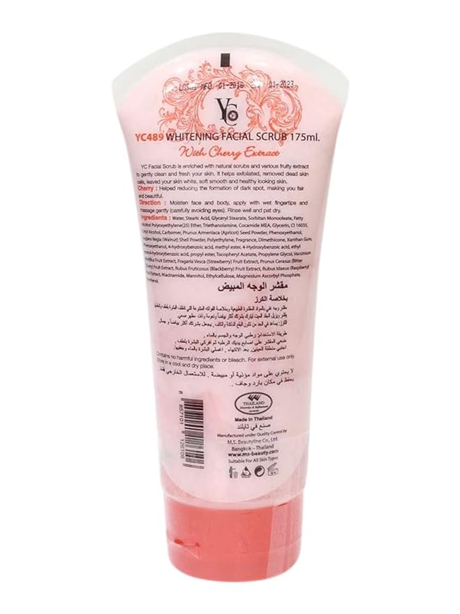 YC Face & Body Scrub – Deep Cleansing, Moisturizing & Gentle Exfoliation | 175 ml