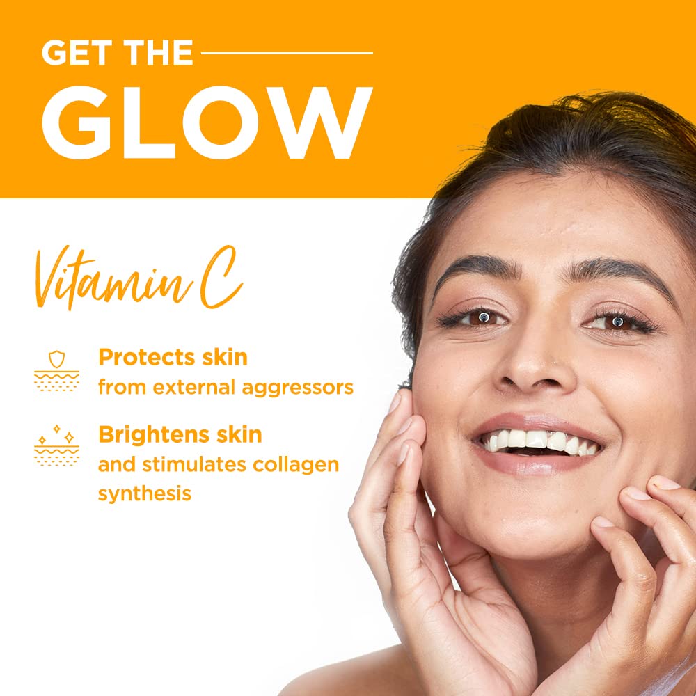 Simple Protect N Glow Vitamin C Glow Facial Wash 150ml | 100% Soap-Free Facewash | Get Bright & Radiant skin| For dull & tired skin
