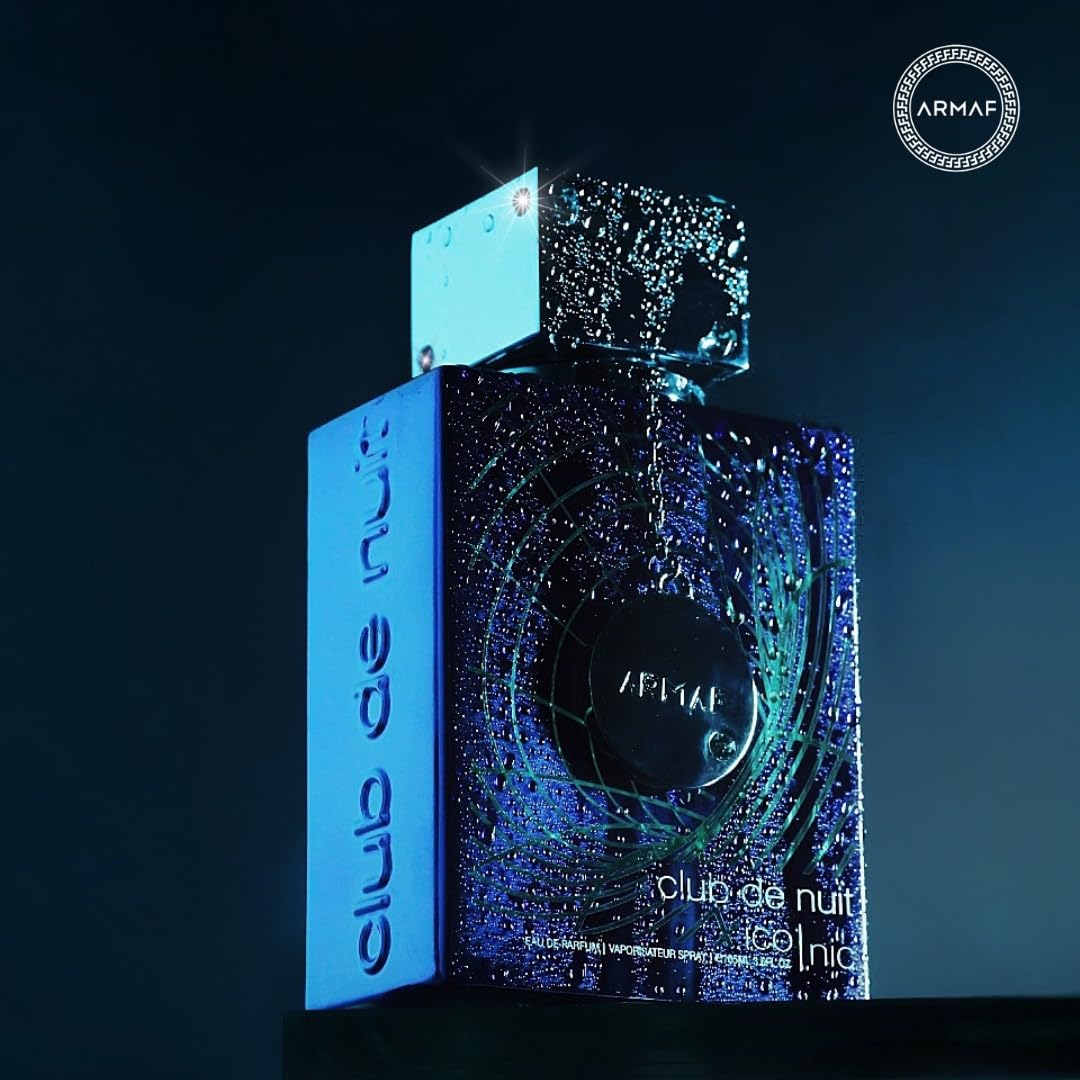 Armaf Club De Nuit Iconic Eau De Parfum for Men 105ml | Bold, Woody & Spicy Long-Lasting Fragrance