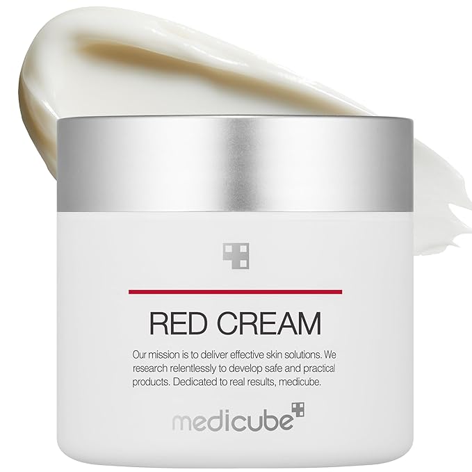 Medicube Red Cream 2.0 | Low-Irritation Moisturizer for Acne-Prone & Sensitive Skin