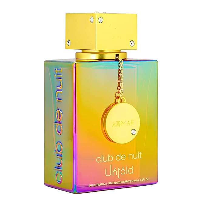 Armaf Club De Nuit Untold Eau De Parfum for Men & Women 105ml | Unisex Floral & Woody Long-Lasting Fragrance
