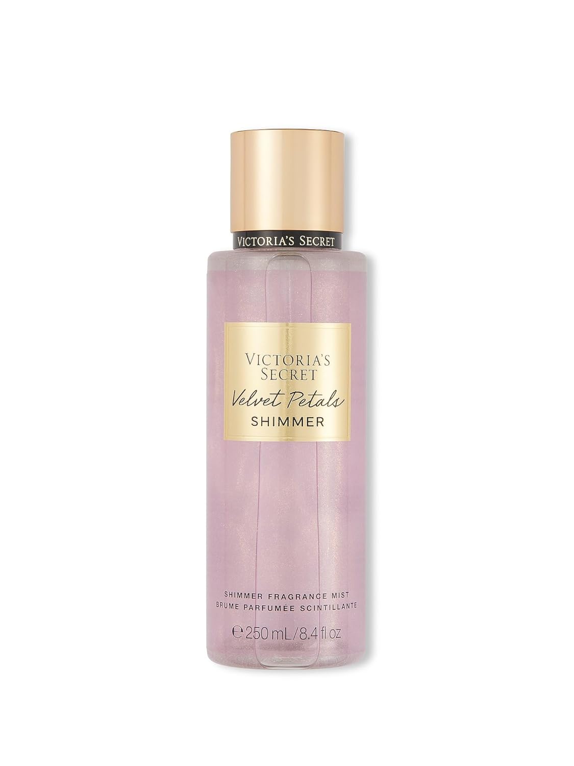 Victoria's Secret Velvet Petals Shimmer Body Mist for Women (250 ml)