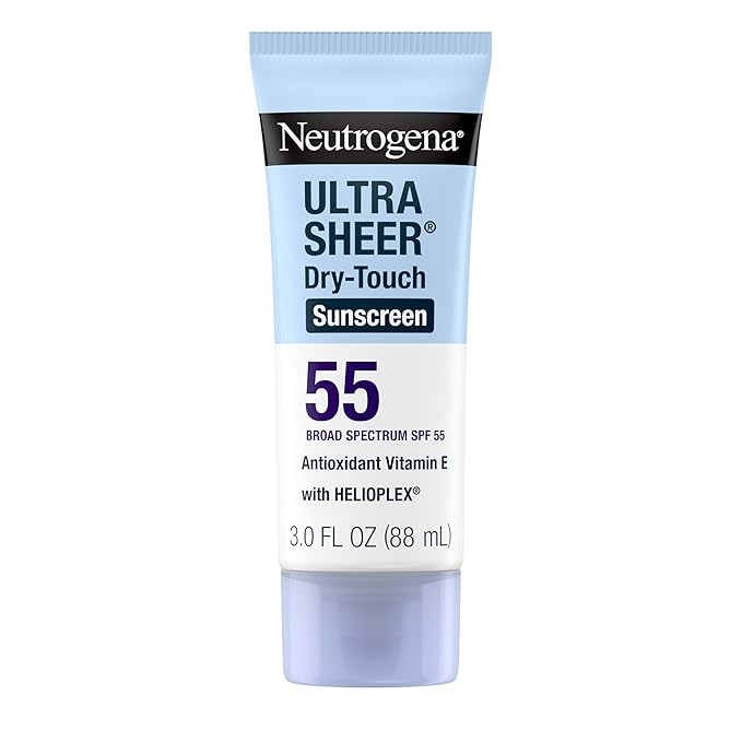 Neutrogena Ultra sheer Sunscreen, SPF 50+, Ultra light, for oily and dry skin, 88 ml