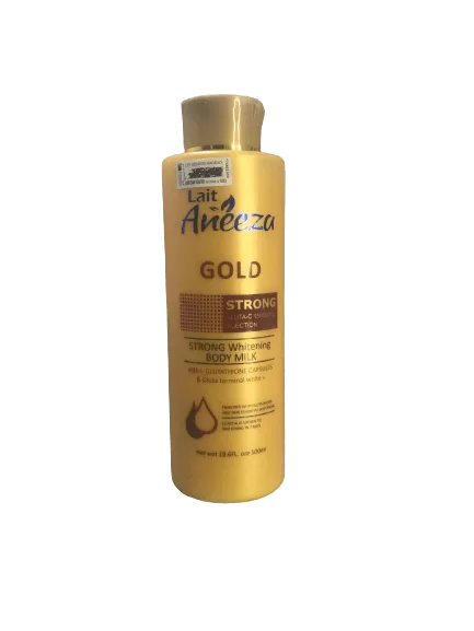 Lait Aneeza Gold Strong Whitening Body Lotion – 500ml