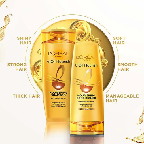 L'Oreal 6-Oil Nourish Extraordinary Oil Nourishing Shampoo