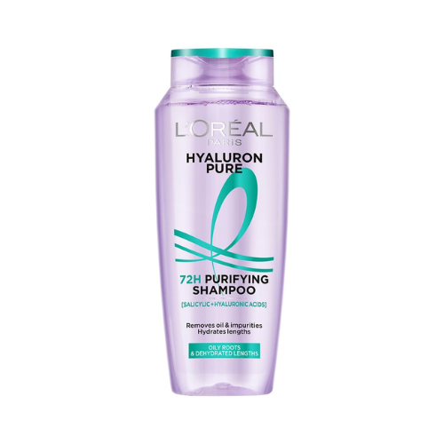 L'Oréal Paris Hyaluron Pure 72H Purifying Shampoo for Oily Scalp 200ml