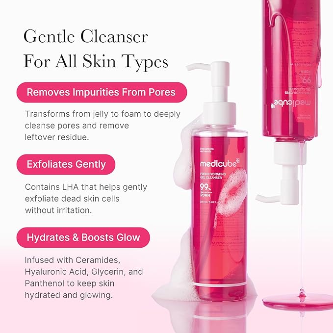 Medicube PDRN Jelly to Foam Cleanser (200 ml)