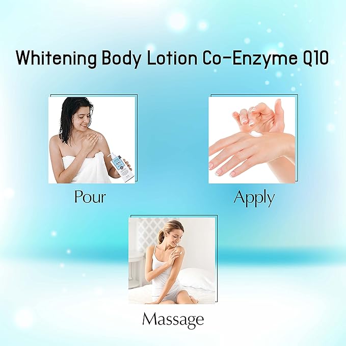 Scentio Milk Plus Organic Whitening Body Lotion with Co-Enzyme Q10 & Milk Protein – 400ml (Made in Thailand)