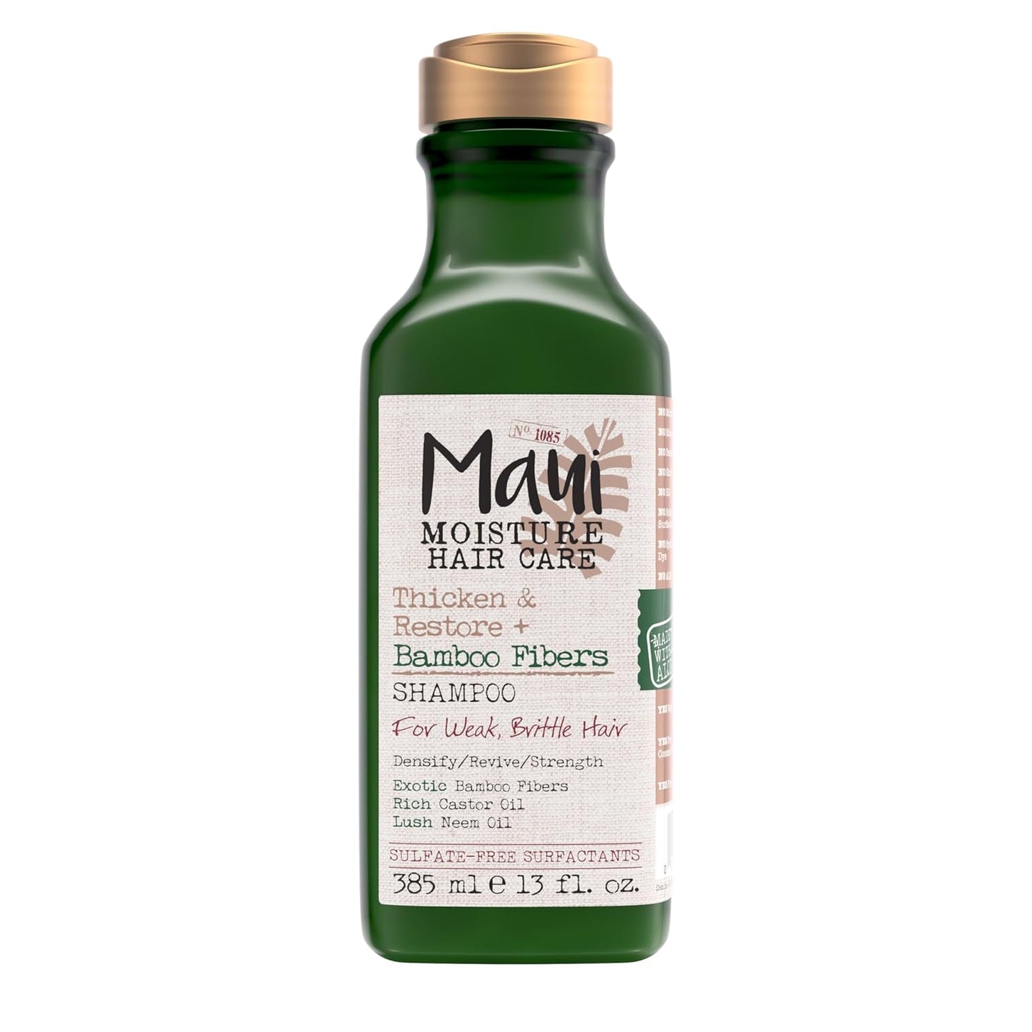 Maui Moisture Thicken & Restore + Bamboo Fiber Shampoo (385 ml)