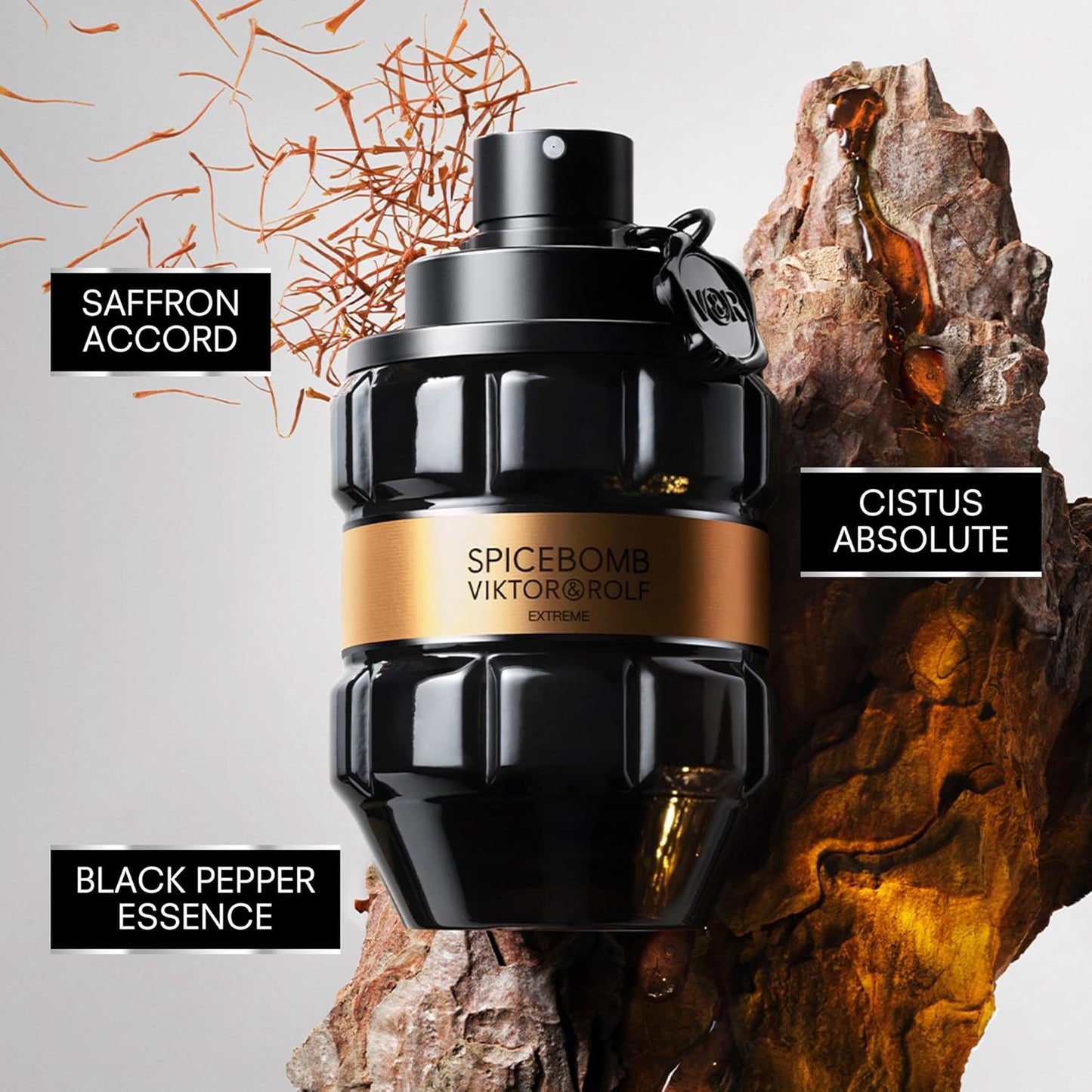 Viktor & Rolf Spicebomb Extreme Eau de Parfum Spray – 90ml | Intense Spicy-Oriental Men’s Fragrance