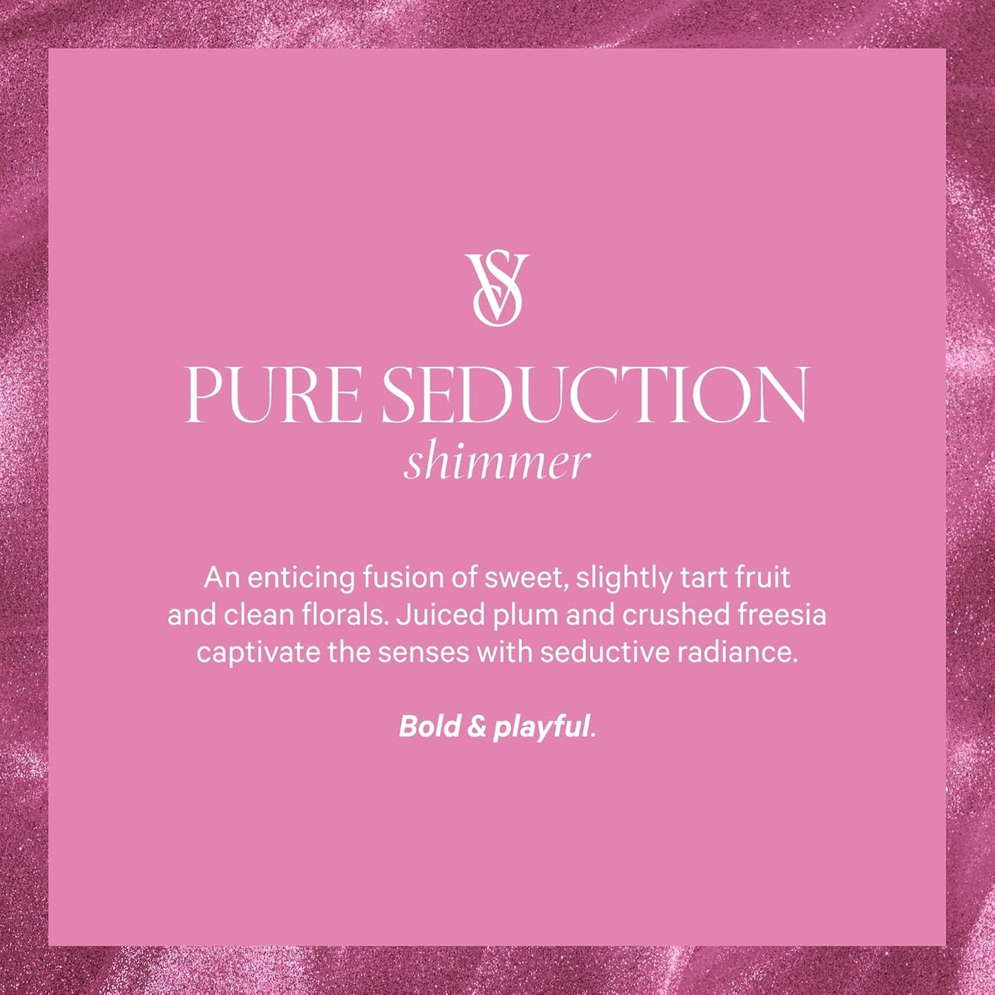 Victoria's Secret Pure Seduction Shimmer Body Spray for Women (250 ml)