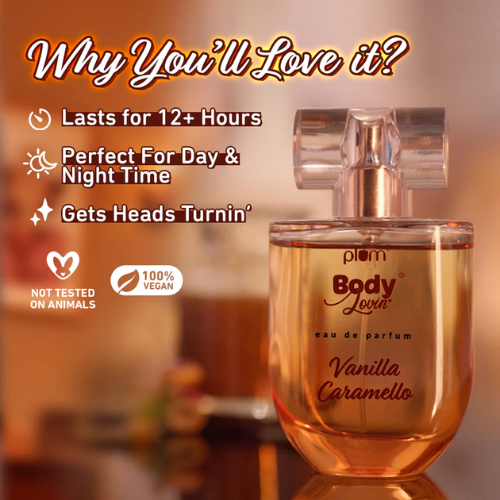 Plum Vanilla Caramello Eau De Parfum (Perfume) by Plum BodyLovin 50ml