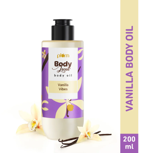 Plum Vanilla Vibes Body Oil by Plum BodyLovin 200 ml