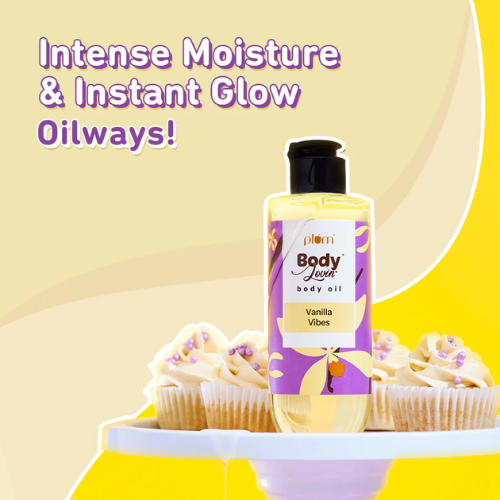 Plum Vanilla Vibes Body Oil by Plum BodyLovin 200 ml