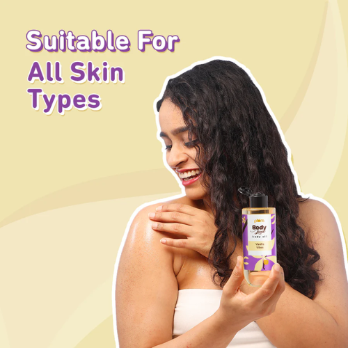 Plum Vanilla Vibes Body Oil by Plum BodyLovin 200 ml