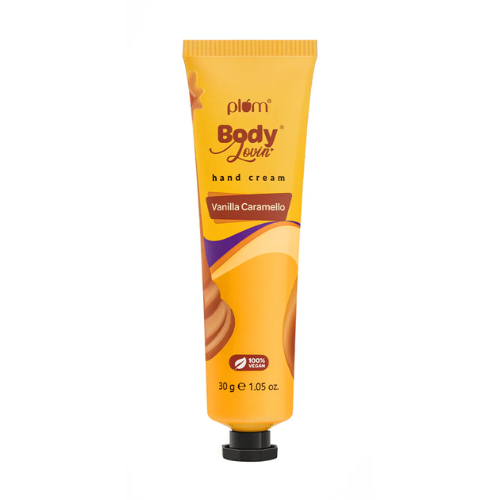 Plum Vanilla Caramello Hand Cream by Plum Body Lovin 30g