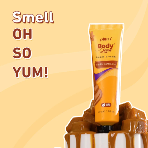 Plum Vanilla Caramello Hand Cream by Plum Body Lovin 30g