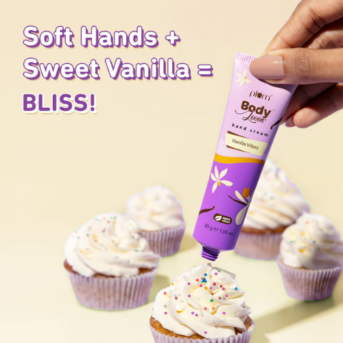 Plum Vanilla Vibes Hand Cream by Plum Body Lovin 30g