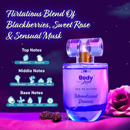 Plum Moonkissed Drama Eau De Parfum (Perfume) by Plum BodyLovin 50ml
