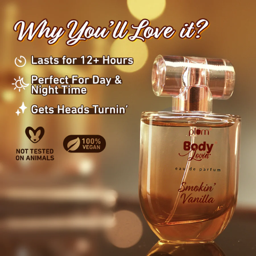 Plum Smokin' Vanilla Eau De Parfum (Perfume) by Plum BodyLovin 50ml