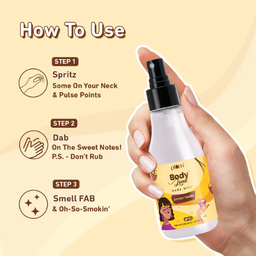 Plum Smokin' Vanilla Body Mist by Plum BodyLovin 150ml