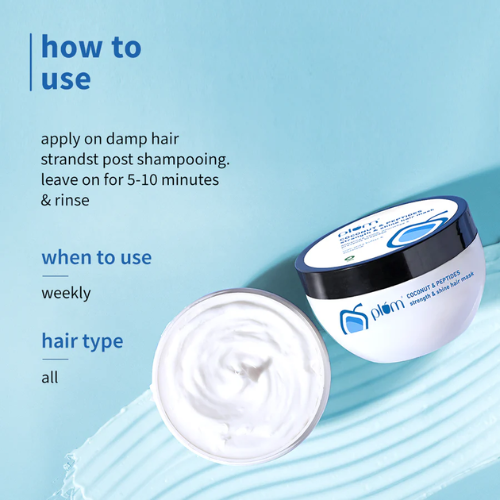 Plum Coconut & Peptides Hair Mask for Dry Hair 200g