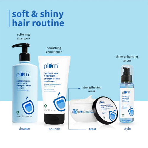 Plum Coconut & Peptides Hair Mask for Dry Hair 200g