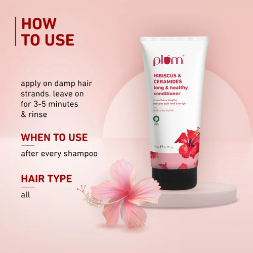 Plum Hibiscus & Ceramides Long & Healthy Conditioner 175g